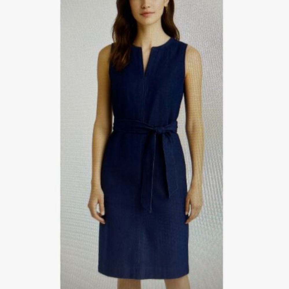 Banana Republic Dark Blue Denim Dress